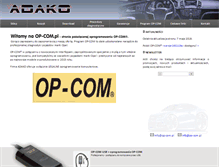 Tablet Screenshot of op-com.pl